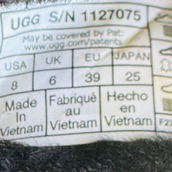 UGG Oh Yeah Slide Shoes Womens Size 8 Fuzzy Sandals Slippers Zebra Neon Green - Picture 5 of 13